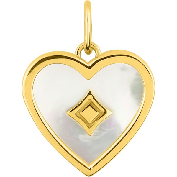 Pendentif nacre Or Jaune 375