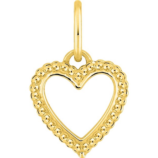 Pendentif Coeur Or Jaune 750