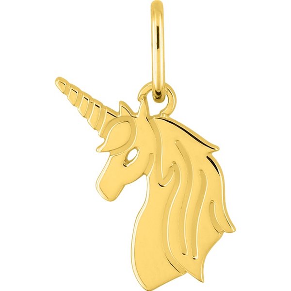 Pendentif licorne Or Jaune 750