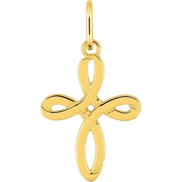 Pendentif croix Or Jaune 750