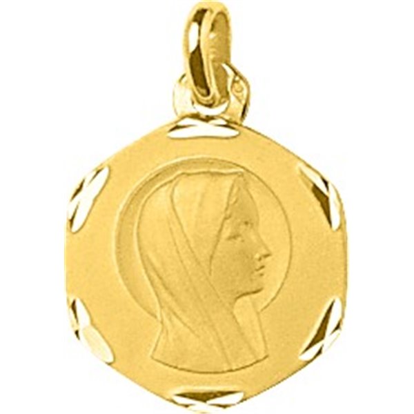 Médaille vierge Or Jaune 750