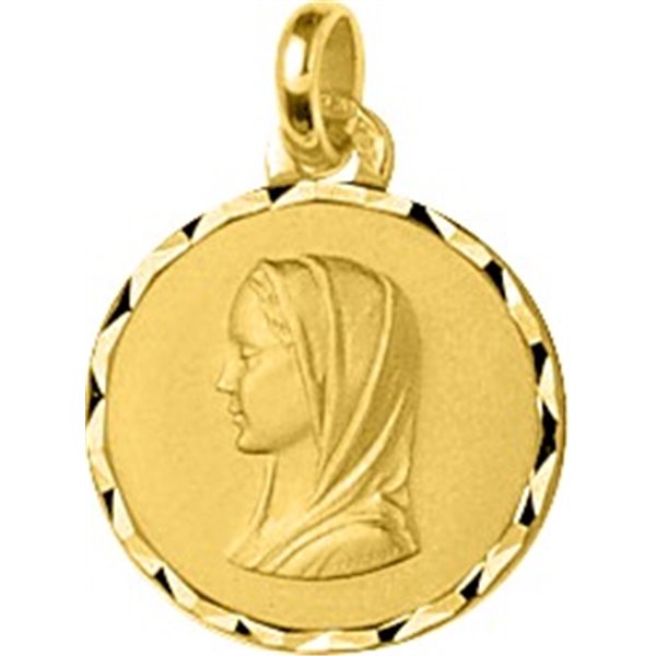 Médaille vierge Or Jaune 750