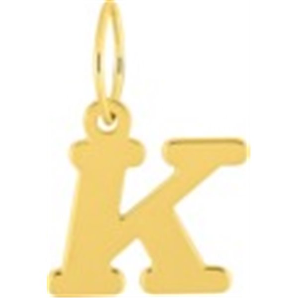 Pendentif lettre K Or Jaune 750