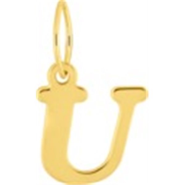 Pendentif lettre U Or Jaune 750