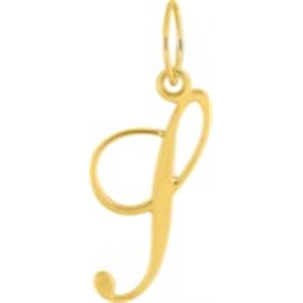 Pendentif lettre S Or Jaune 750