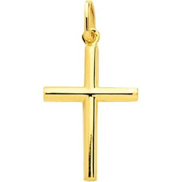 Pendentif croix Or Jaune 750