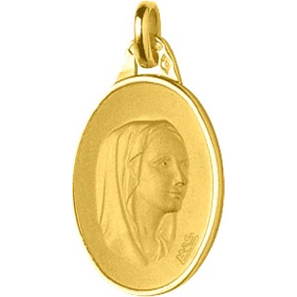 Médaille vierge Or Jaune 750