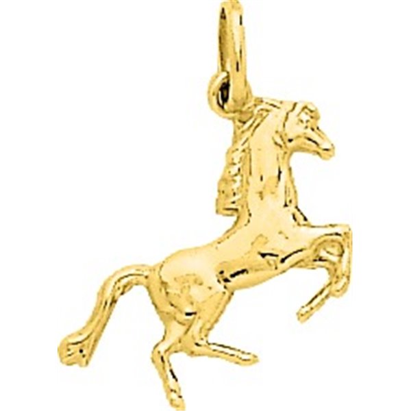 Pendentif cheval Or Jaune 750