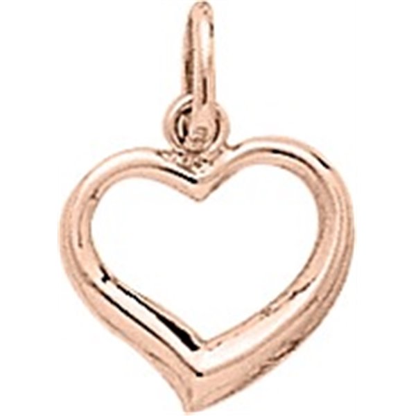 Pendentif coeur Or Rose 750