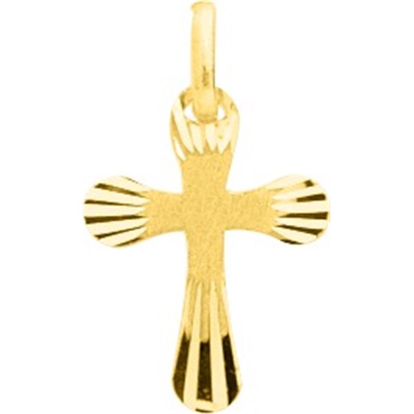 Pendentif croix Or Jaune 750