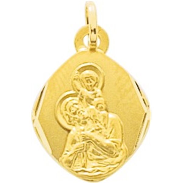 Médaille Saint Christophe Or Jaune 750