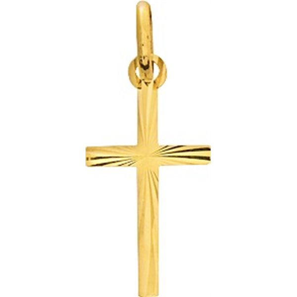 Pendentif croix Or Jaune 750