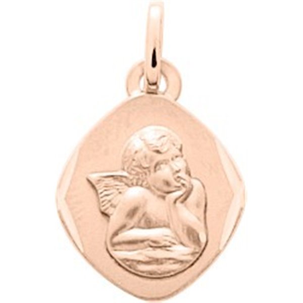 Médaille ange Or Rose 750