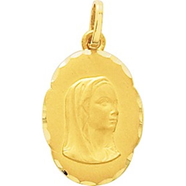 Médaille vierge Or Jaune 750