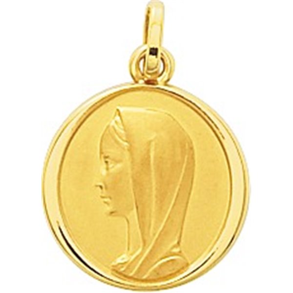 Médaille vierge Or Jaune 750