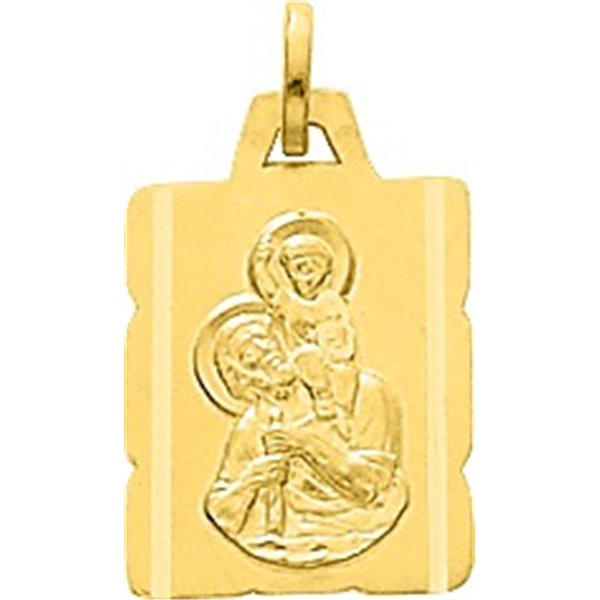 Médaille Saint Christophe Or Jaune 750