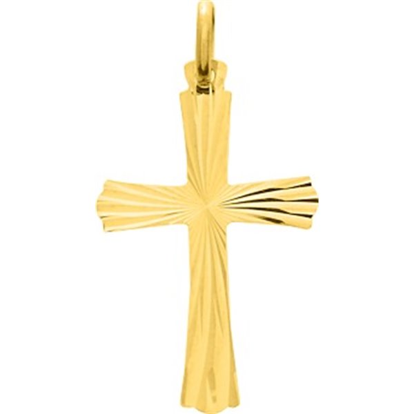 Pendentif croix Or Jaune 750