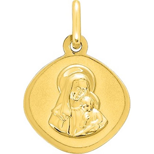 Médaille vierge Or Jaune 750