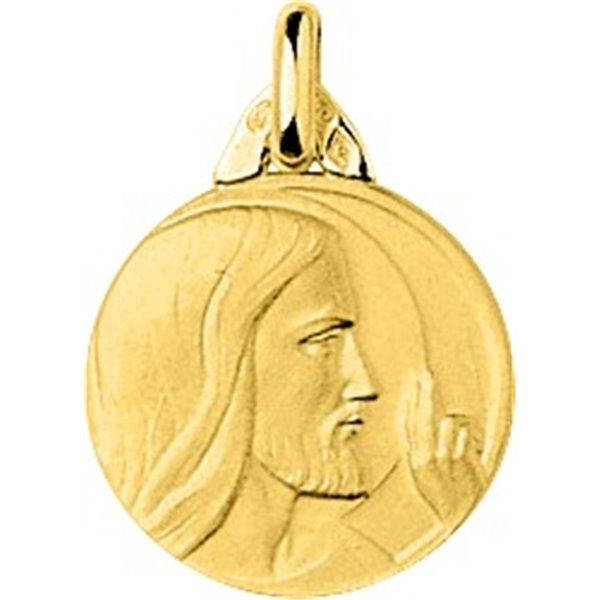 Médaille Christ Or Jaune 750