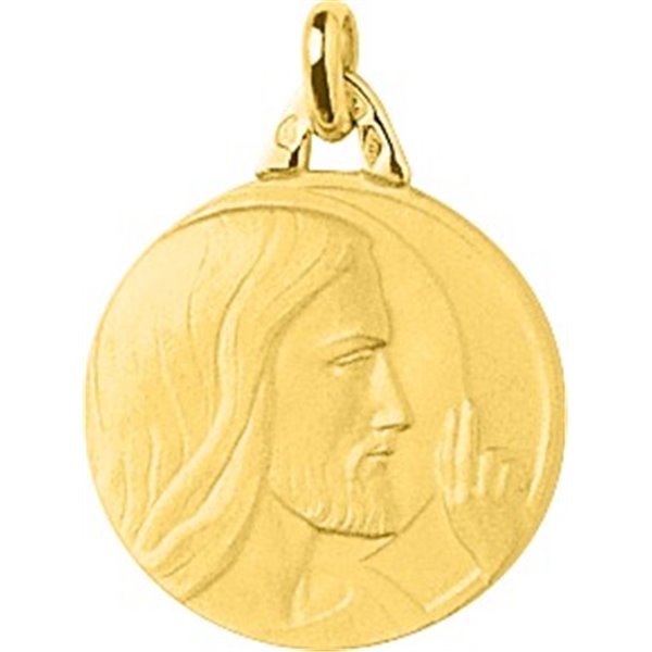 Médaille Christ Or Jaune 750