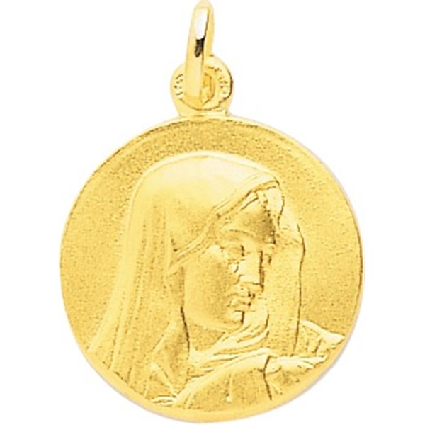 Médaille vierge Or Jaune 750