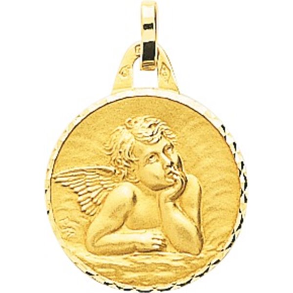 Médaille ange Or Jaune 750