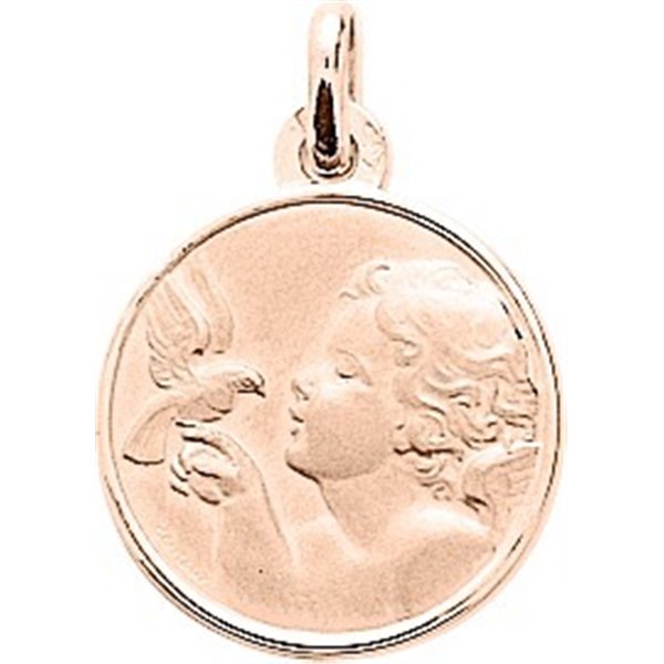 Médaille ange Or Rose 750