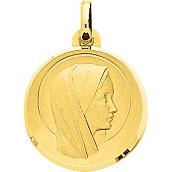 Médaille vierge Or Jaune 750