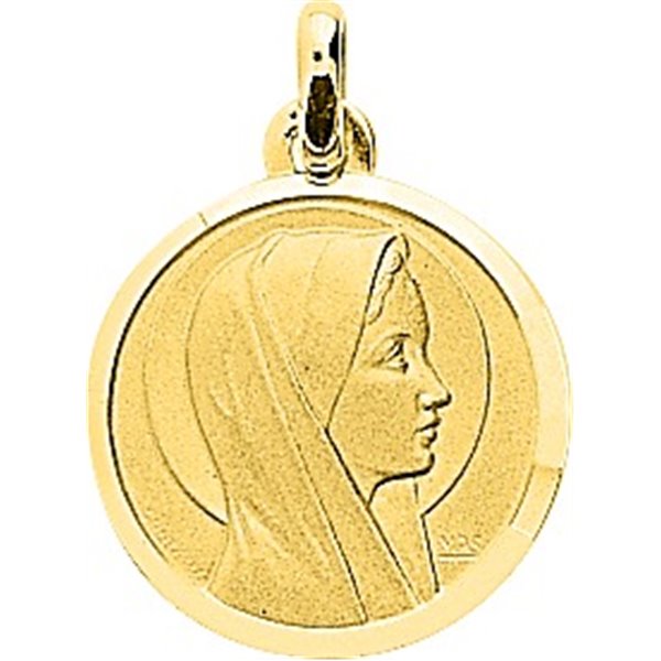 Médaille vierge Or Jaune 750