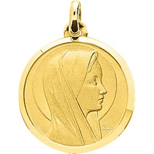 Médaille vierge Or Jaune 750